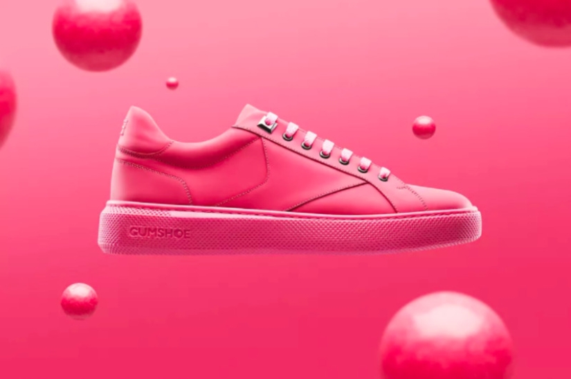 Amsterdam has released sneakers made of chewing gum from the streets of the city