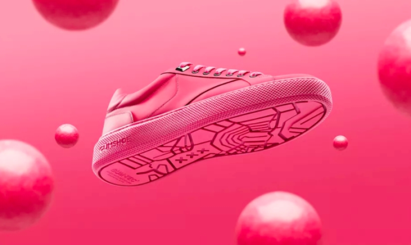 Amsterdam has released sneakers made of chewing gum from the streets of the city