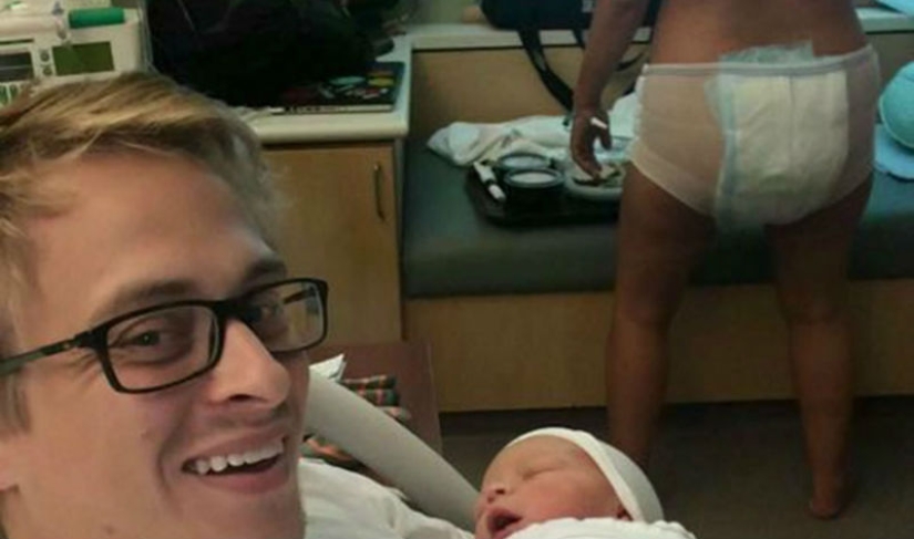 An American woman showed on Facebook what motherhood really looks like right after giving birth