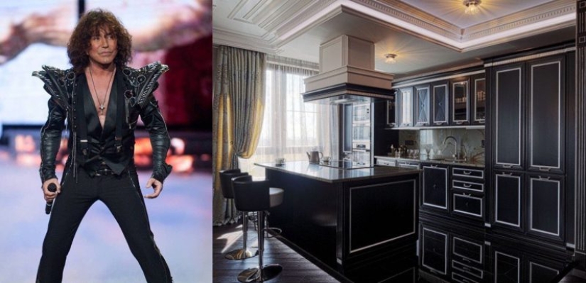 An epic thread with Valery Leontiev's outfits and interiors in the same style appeared on Twitter