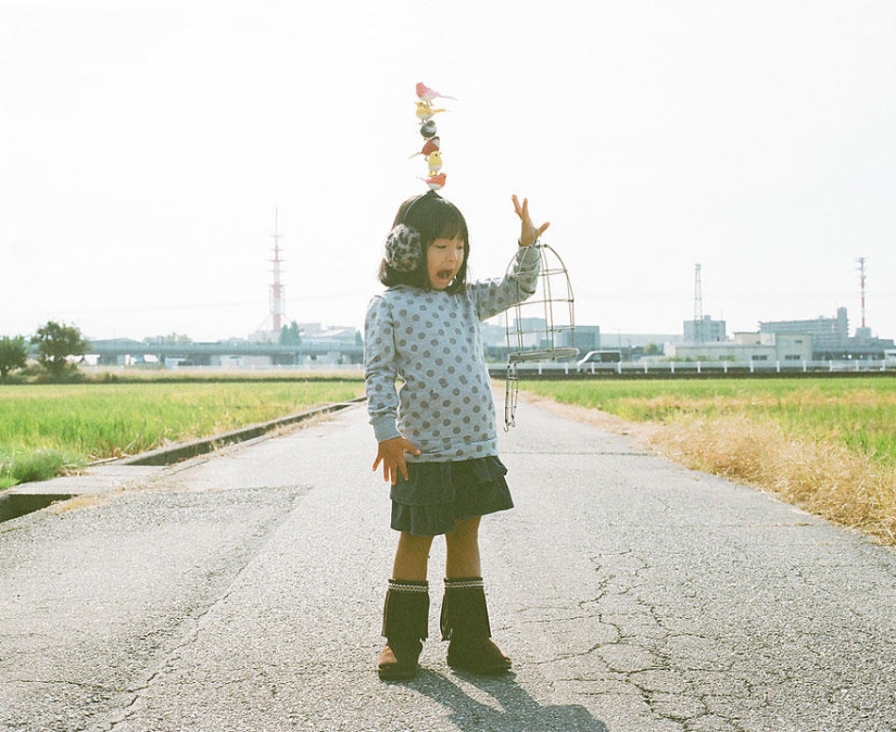An unusual photo album of a 4-year-old Japanese woman