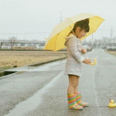 An unusual photo album of a 4-year-old Japanese woman