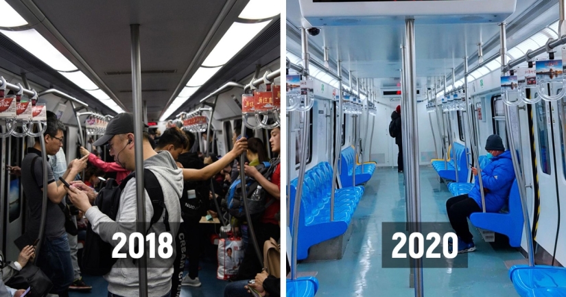 Antes y después: cómo es China sin personas por coronavirus
