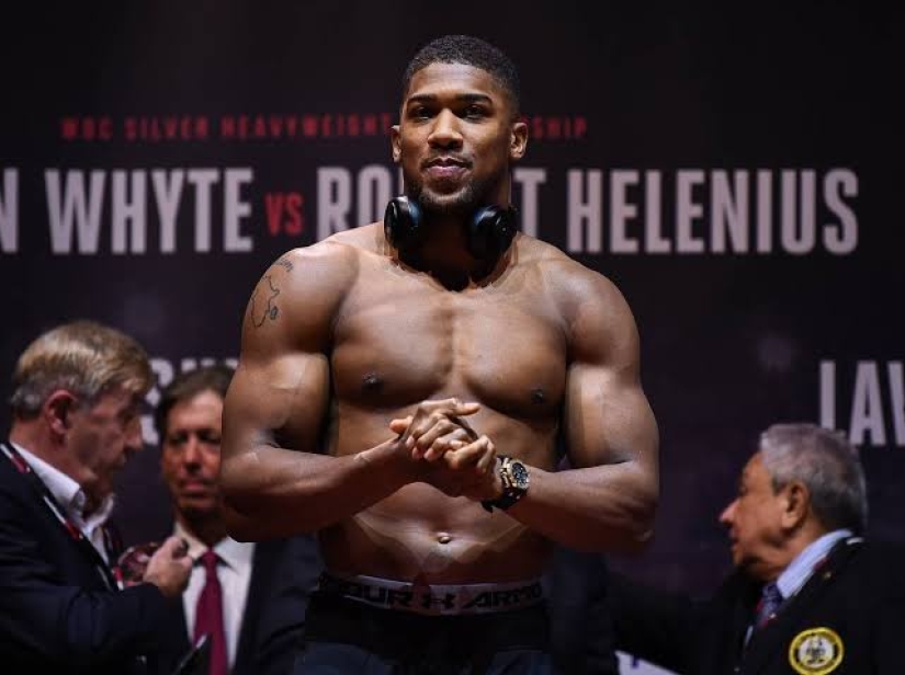 Anthony Joshua is a champion millionaire who enjoys a chic life for free