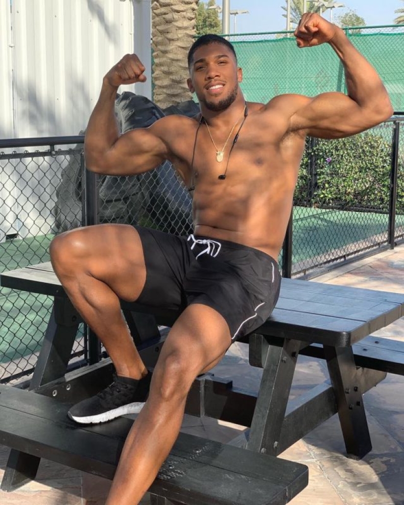 Anthony Joshua is a champion millionaire who enjoys a chic life for free