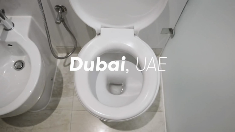 Around the world for 80 toilets