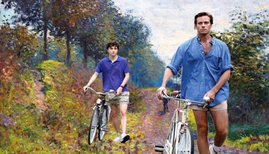 Art is everywhere: the frames of the new film "Call me by your name" were transferred to the canvases of Claude Monet Art is everywhere: the frames of the new film "Call me by your name" were transferred to the canvases of Claude Monet