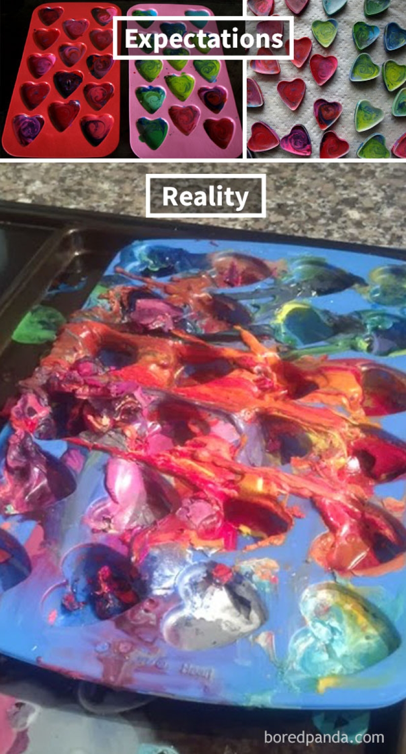 Artesanía creativa con tus propias manos: expectativa y realidad