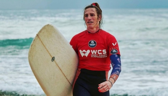 As a surfer, Ryan became "nyasha" Sasha and started winning competitions