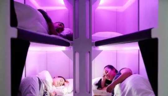 Asiento reservado Sky: los pasajeros de clase turista de New Zealand Airlines podrán recostarse durante el vuelo