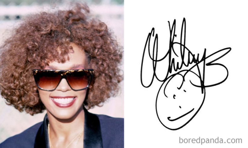 Autograph as art: unusual signatures of celebrities