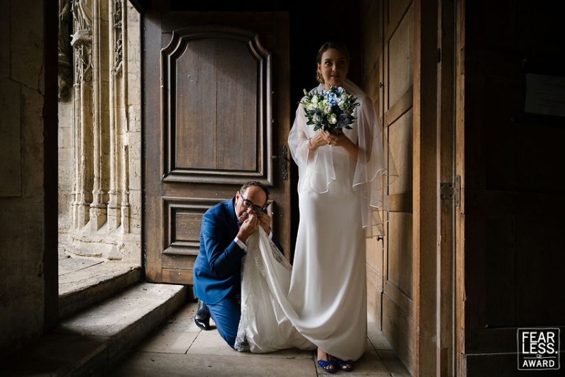 "Award to the Fearless": 30 best wedding photos of 2018