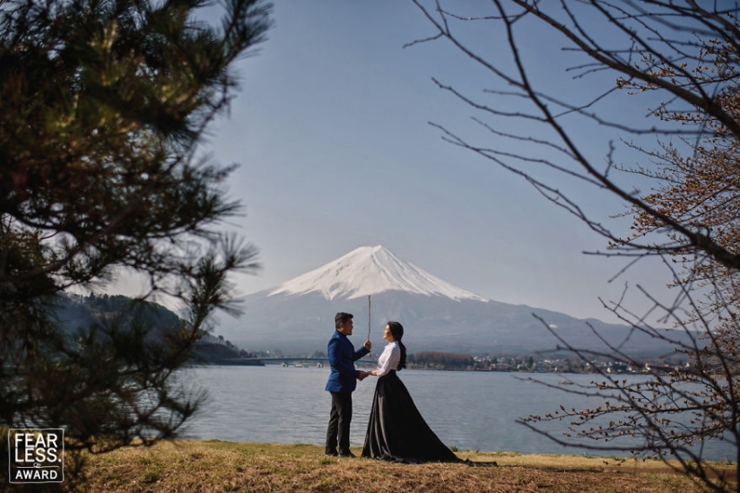 "Award to the Fearless": 30 best wedding photos of 2018