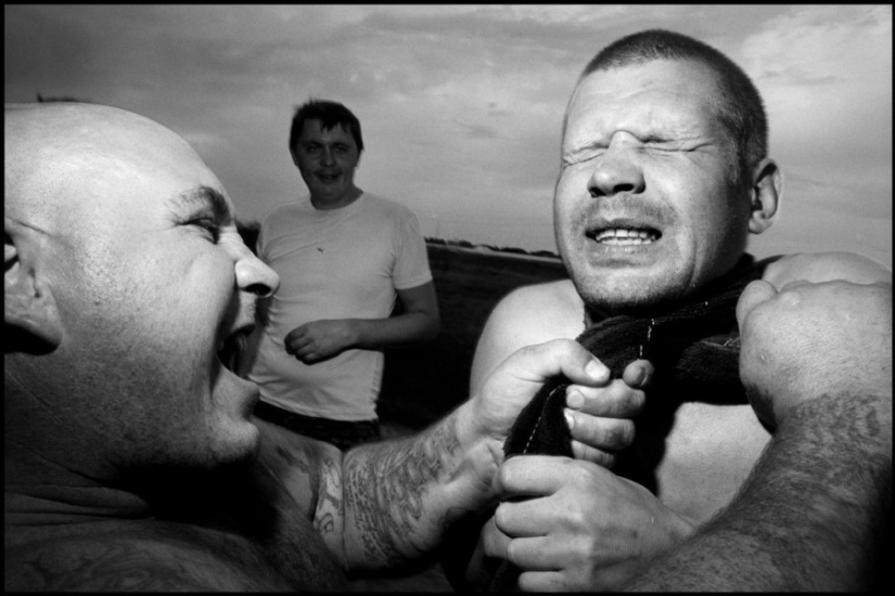 Bandidos del interior de los Urales en la lente de un fotógrafo estadounidense
