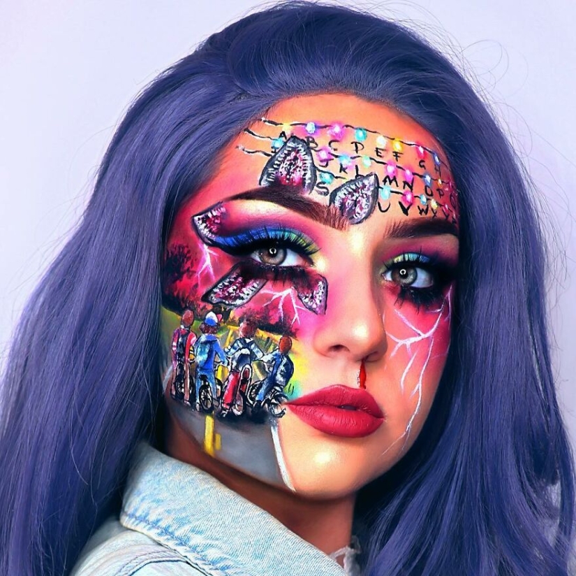 Beauty in the face: a girl from Norway draws incredible pictures