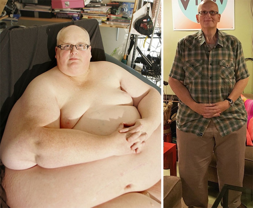 Before and after: 30 examples of incredible transformation when losing weight