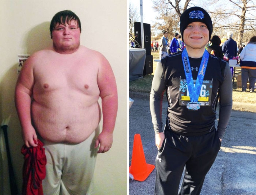 Before and after: 30 examples of incredible transformation when losing weight