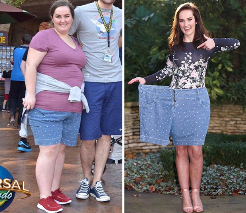 Before and after: 30 examples of incredible transformation when losing weight