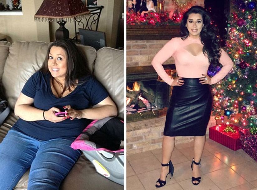 Before and after: 30 examples of incredible transformation when losing weight