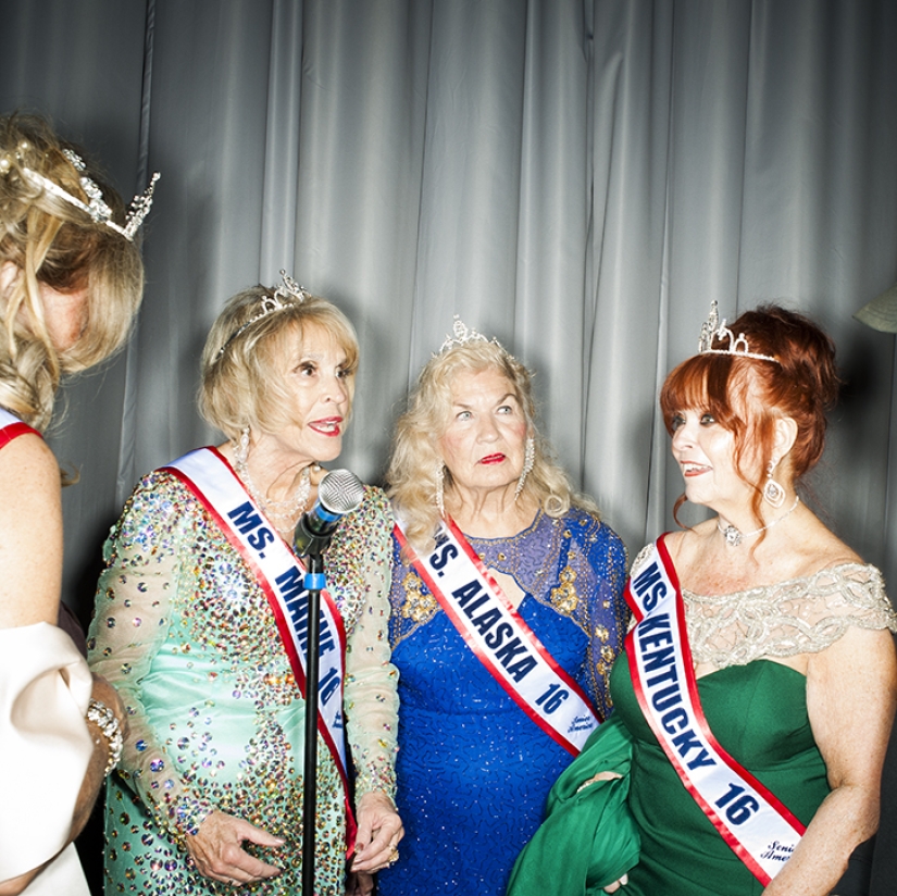 Behind the scenes of the Miss Age America beauty pageant