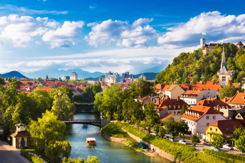 Belleza modesta escondida en los bosques… Ljubljana