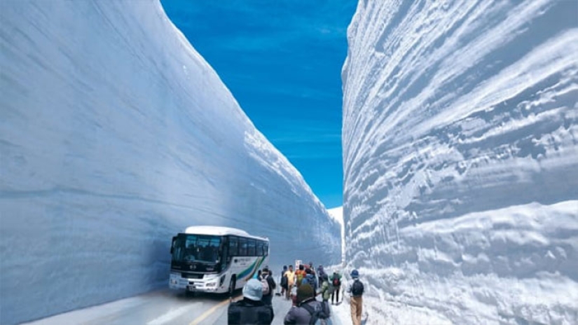 Bienvenidos a la carretera con más nieve del mundo