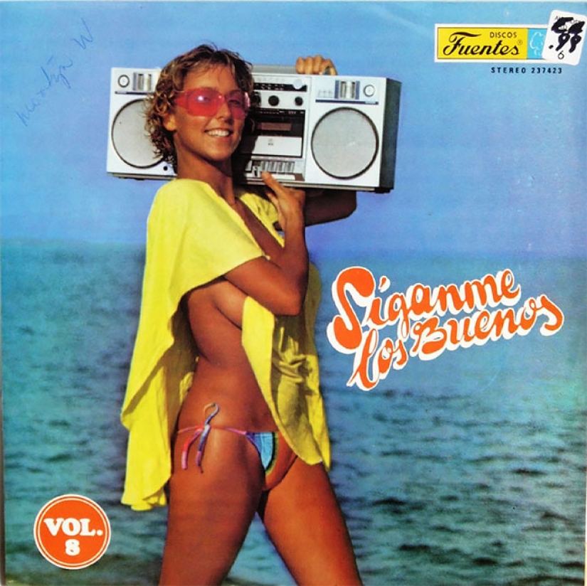 Bikinis seductores de las portadas de discos de los años 60-80