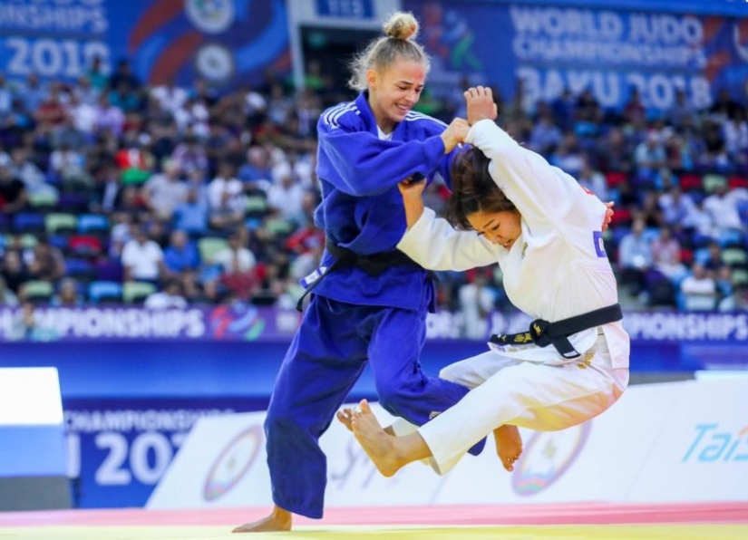 Black belt in beauty: 17-year-old Daria Beloded from Ukraine became the world champion in judo