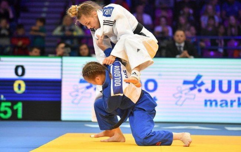 Black belt in beauty: 17-year-old Daria Beloded from Ukraine became the world champion in judo