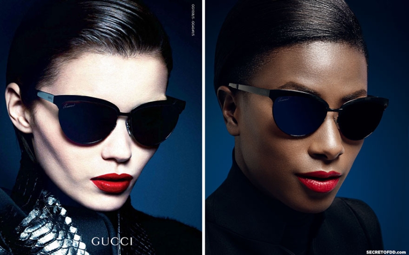 "Black Mirror": modelo de piel oscura recrea tomas publicitarias de marcas de moda