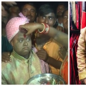 "Boda por desesperación": en India, papá le dio a su hijo una boda sin novia