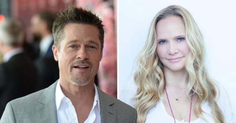 Brad Pitt ha encontrado un reemplazo para Angelina Jolie, y ella es una sanadora espiritual