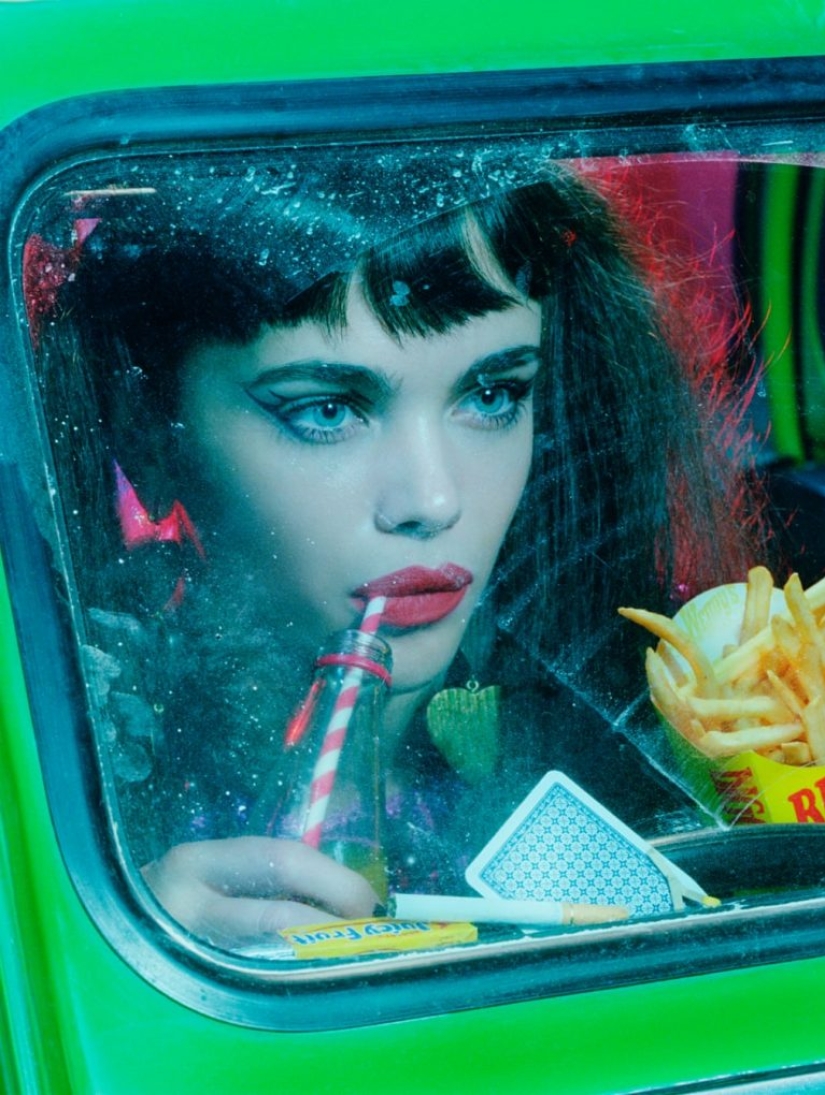 Bright Screams: Miles Aldridge's Psychedelic Dream World - in Pictures