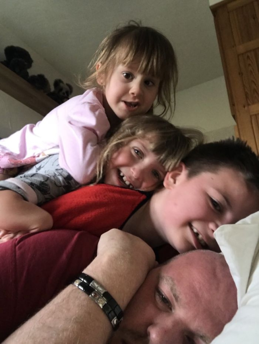 British gay adopted four disabled children and is immensely happy