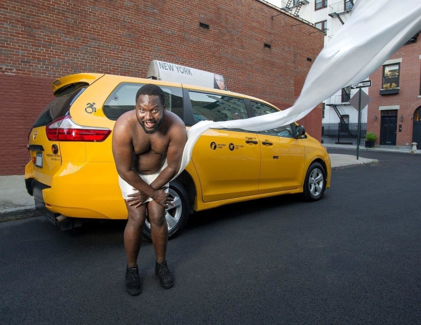 Brutal and anti-glamour: "hot" taxi drivers of New York again starred for the annual fun calendar