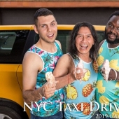 Brutal and anti-glamour: "hot" taxi drivers of New York again starred for the annual fun calendar