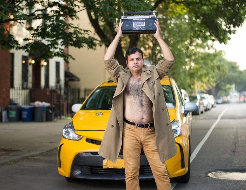 Brutal and anti-glamour: "hot" taxi drivers of New York again starred for the annual fun calendar