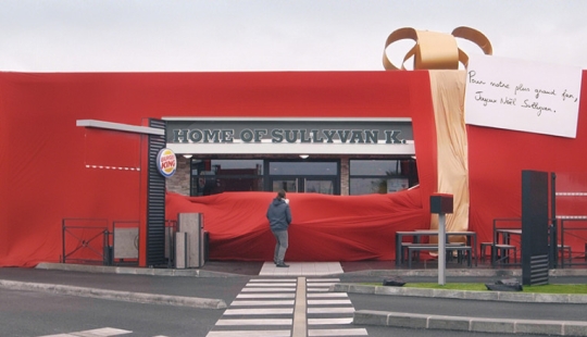 Burger King regaló un restaurante entero a su fan más activo