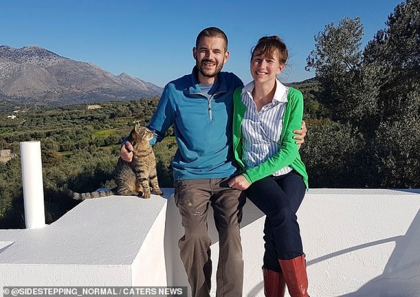 Calm, only calm! A couple of Britons quit their jobs and moved to Crete in a small village