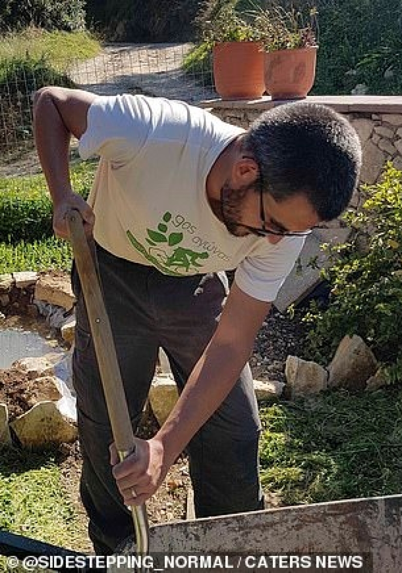 ¡Calma, sólo calma! Un par de británicos dejaron sus trabajos y se mudaron a Creta en un pequeño pueblo