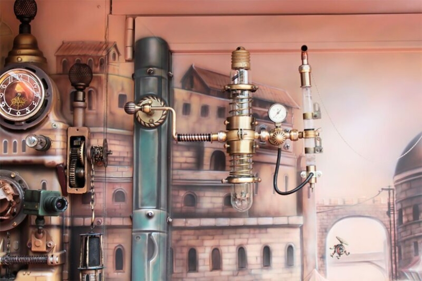 Casa mágica en Sergievo: dacha sobre ruedas y museo steampunk
