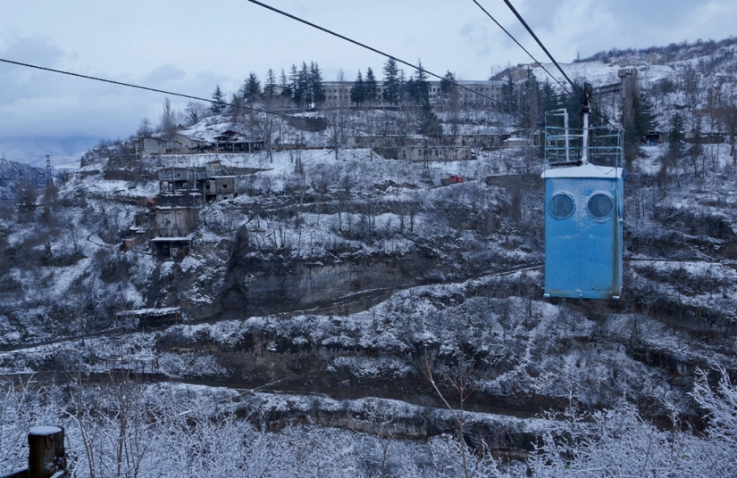 Chiatura is a disappearing city in Georgia