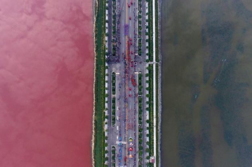 China from above