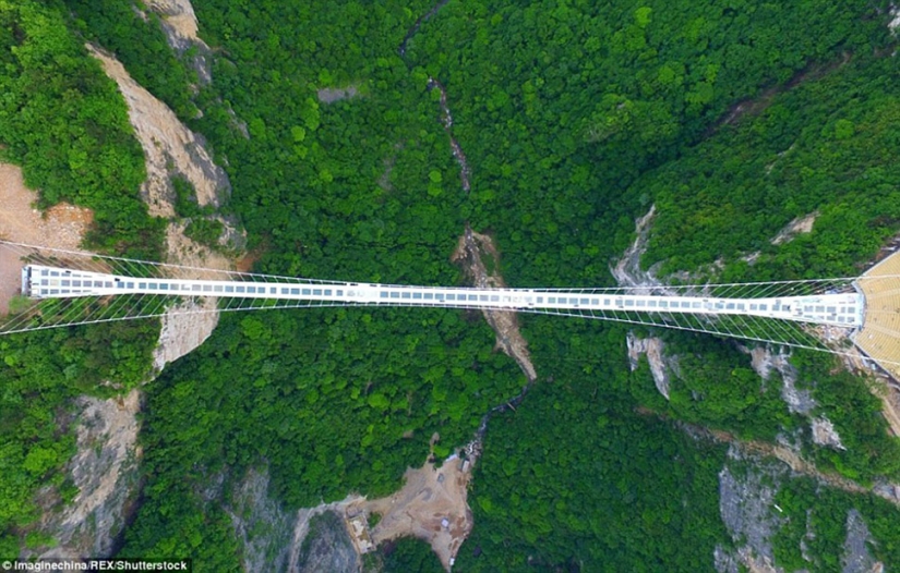 China ha abierto un nuevo puente de cristal sobre el abismo, que no todos se atreverán a cruzar