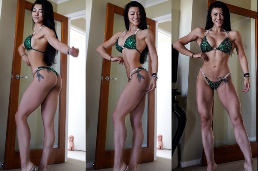 Chinese bodybuilder almost went to court for public demonstration of her figure