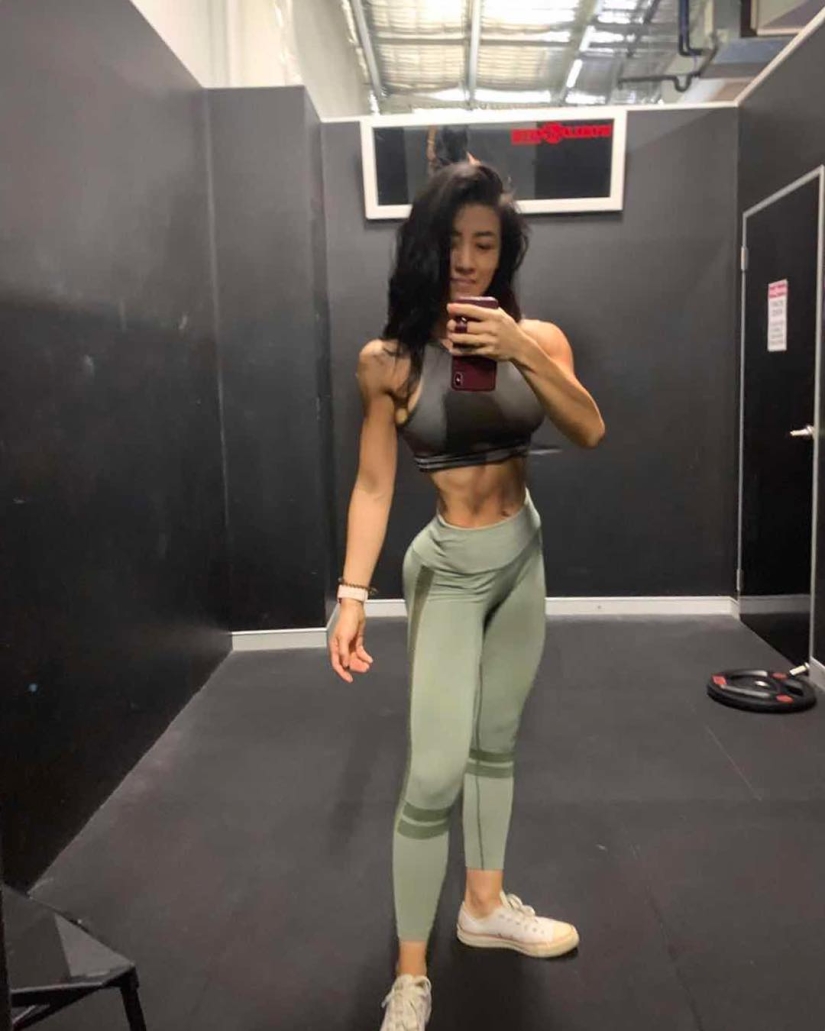 Chinese bodybuilder almost went to court for public demonstration of her figure