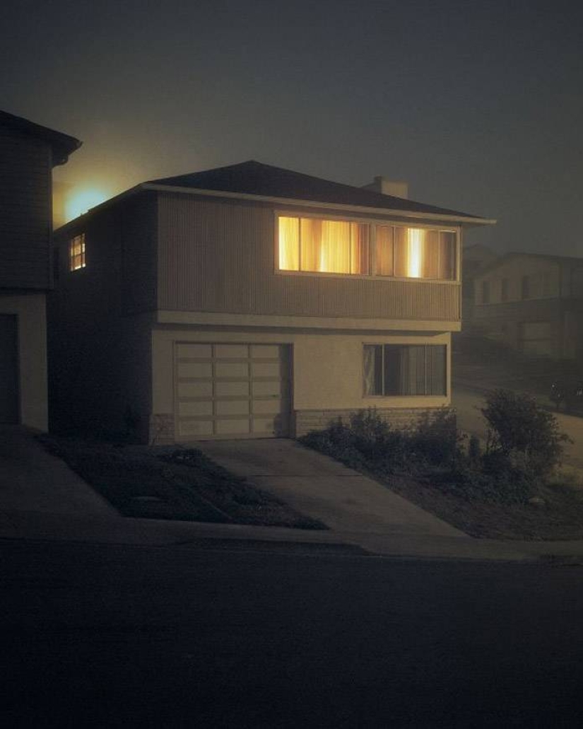Cinematic stories from the Suburbs by Miles Aldridge and Todd Hido