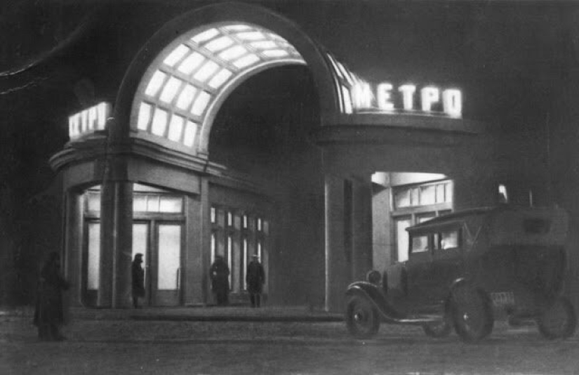 Cómo era el metro de Moscú en 1935