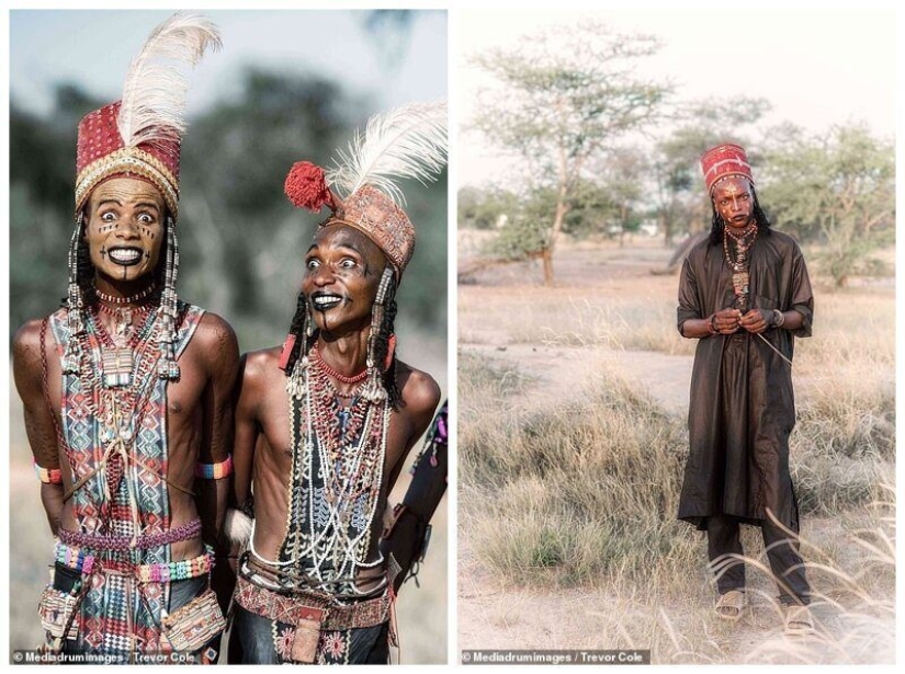¿Cómo es un concurso de belleza entre los hombres de la tribu de los wodaabe, que juzgar a los adolescentes