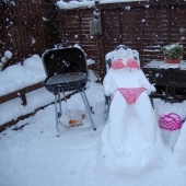 Cómo hacer el muñeco de nieve más genial para que toda la calle te envidie
